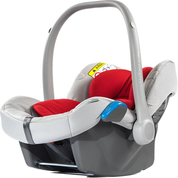 Fotelik samochodowy Kite+ 0-13kg Avionaut - szaro-czerwony