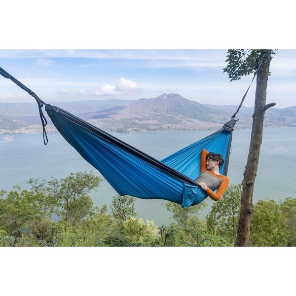 Hamak 2-osobowy Original Ticket To The Moon - aqua/dark grey