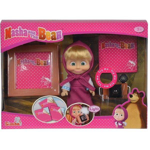 Lalka Masza fotograf Simba