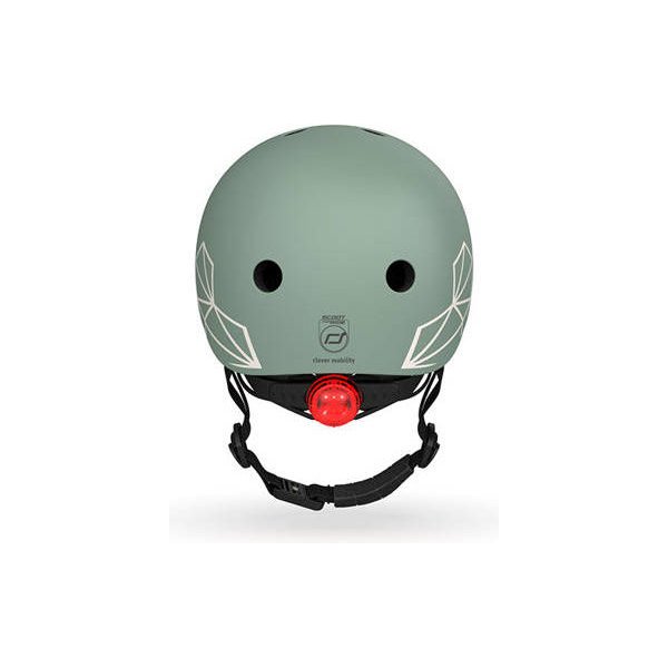 Kask dla dzieci 1-5 lat Scootandride - Green Lines