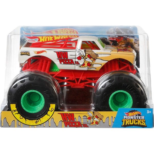 Pojazd Monster Trucks Hot Wheels - hw pizza