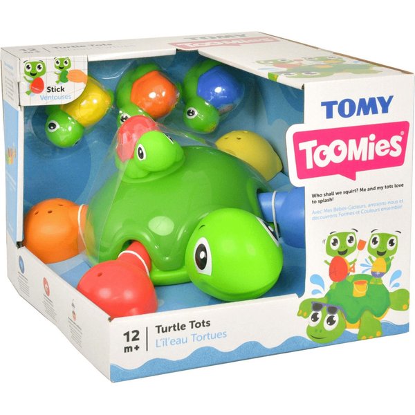 Rodzinka żółwi zabawka do kąpieli Aqua Fun Tomy