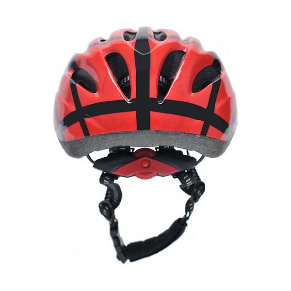 Kask rowerowy dziecięcy Spidy Prox - czerwony