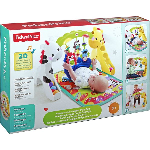 Mata - Przyrząd gimnastyczny - mata 3w1 Fisher Price