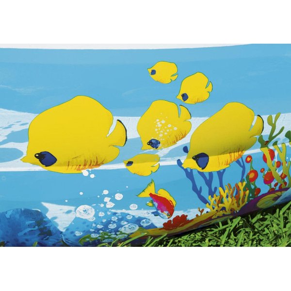 Basen dla dzieci Morska Głębina 262/157/46cm Bestway