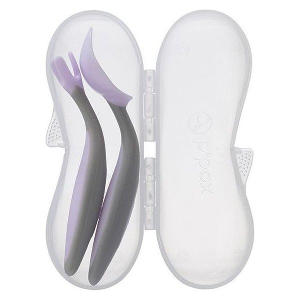 Pierwsze sztućce do nauki samodzielnego jedzenia B.Box - Boysenberry