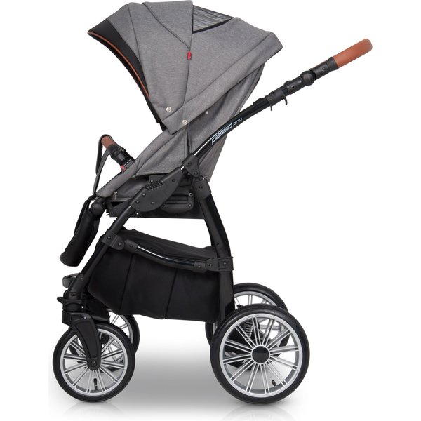 Wózek wielofunkcyjny Passo Pro + śpiwór Euro-Cart - anthracite
