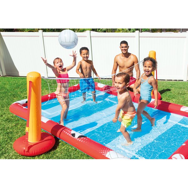 Brodzik, dmuchany plac zabaw Action Sports Play Center 325x267x102cm Intex