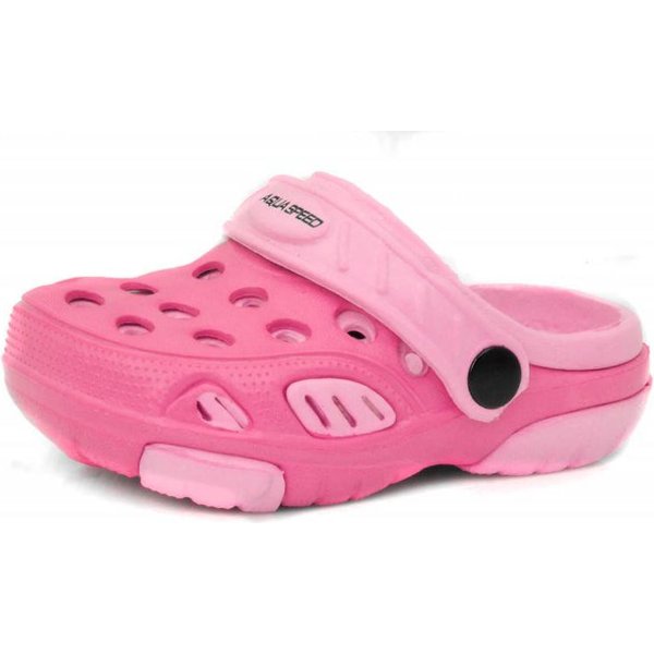 Klapki Lido Jr Aqua-Speed - różowy
