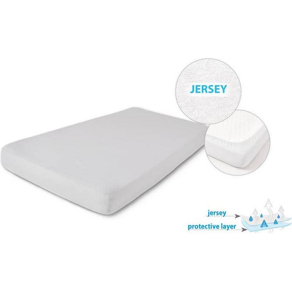 Podkład higieniczny, prześcieradło nieprzemakalne Jersey 40/50x80/90 cm BabyMatex