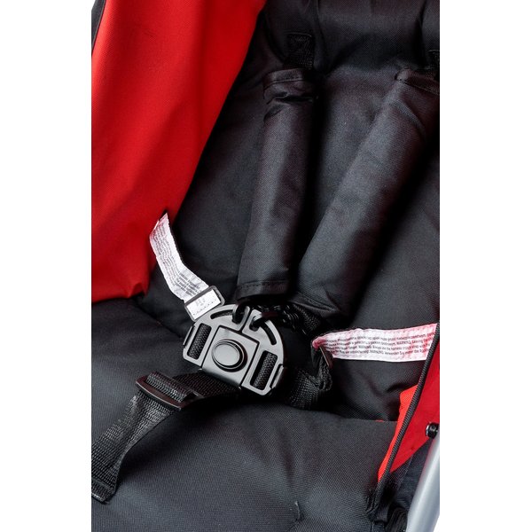 Wózek spacerowy Alfa Caretero - czerwony