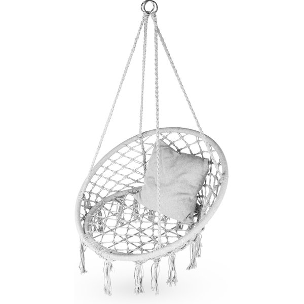 Huśtawka bocianie gniazdo boho XXL Outtec - grey