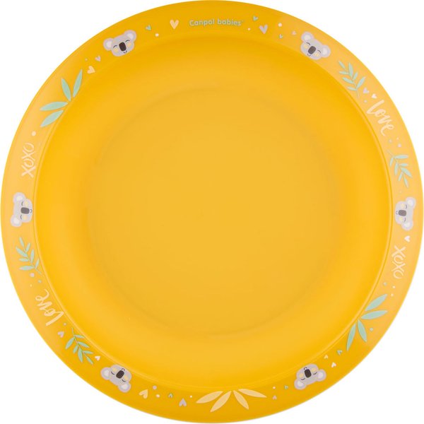 Zestaw naczyń 2el. Canpol - żółty