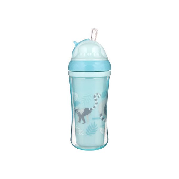 Bidon ze składaną rurką Canpol - lemur