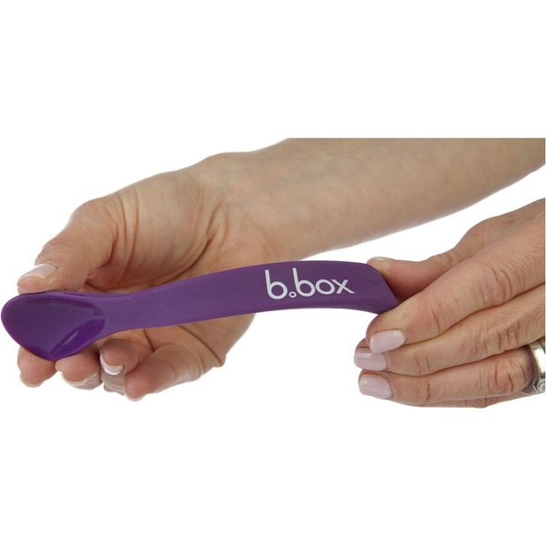 Zestaw silikonowych łyżeczek B.Box - czerwono-niebieski