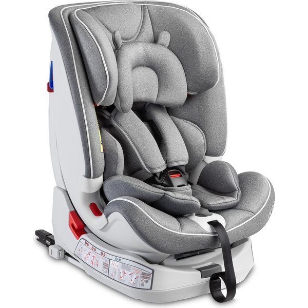 Fotelik samochodowy Yoga IsoFix 0-36kg Caretero - grey