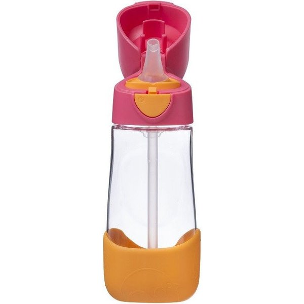 Butelka tritanowa ze słomką 450 ml B.Box - Strawberry Shake