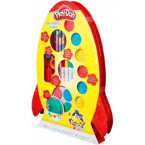 Zestaw kreatywny Rakieta 6tub akcesoria Playdoh Wyprzedaż