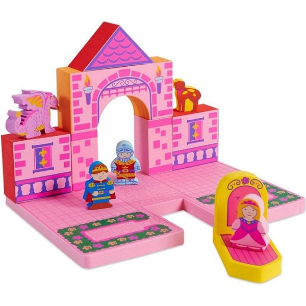 Klocki do kąpieli BathBlocks - Zamek księżniczki