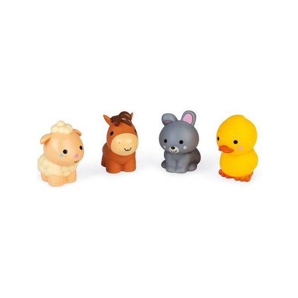 Zestaw figurek do kąpieli 4 szt. Janod - zwierzątka z farmy