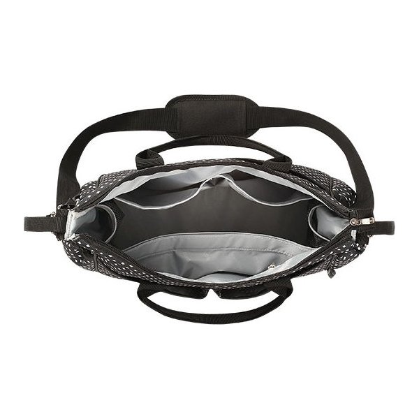 Inteligentna torba dla mamy So City BabyOno - czarno biała