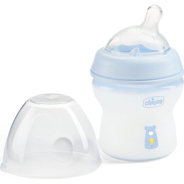 Butelka plastikowa Naturalfeeling 150ml 0+ Chicco - niebieski