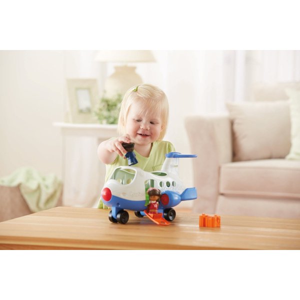 Wesoły Samolot Pojazdy małych odkrywców Little People Fisher Price