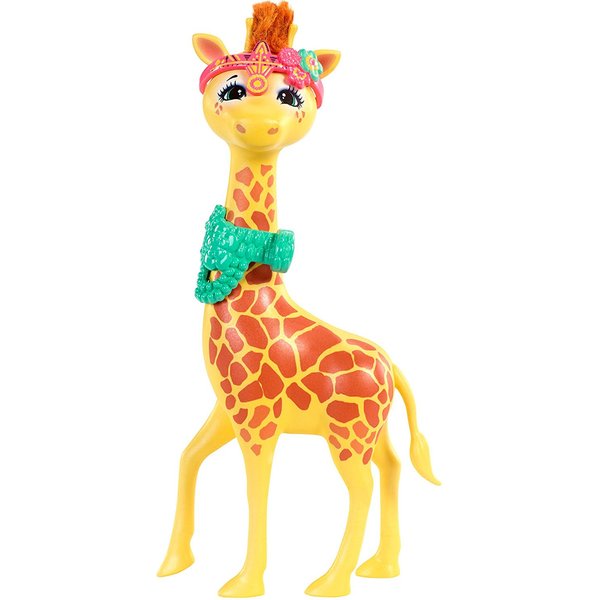 Enchantimals Lalka + duże zwierzątko Mattel - Gillian Giraffe & Pawl