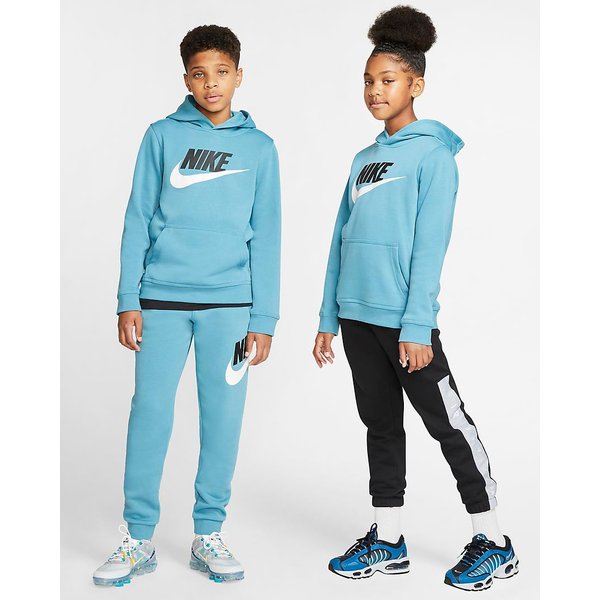 Bluza chłopięca z kapturem Sportswear Club Fleece Nike - błękitna