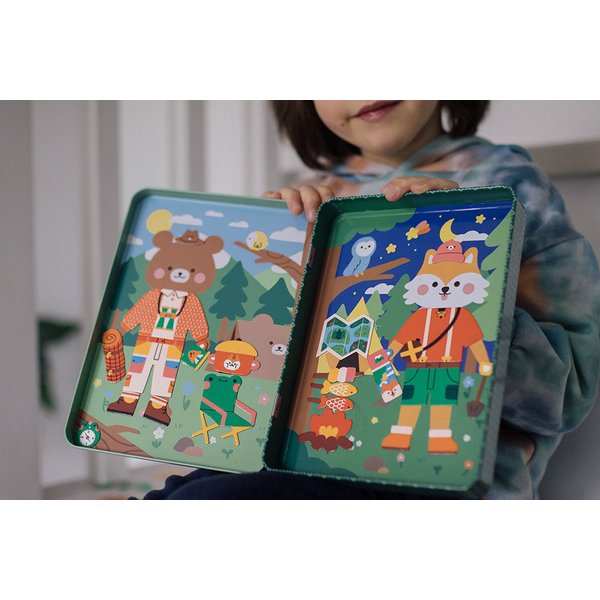 Magnetyczne postacie Mudpuppy - Wesoły biwak