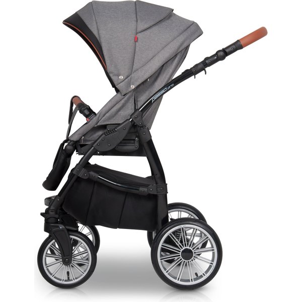 Wózek wielofunkcyjny Passo Pro + śpiwór Euro-Cart - anthracite