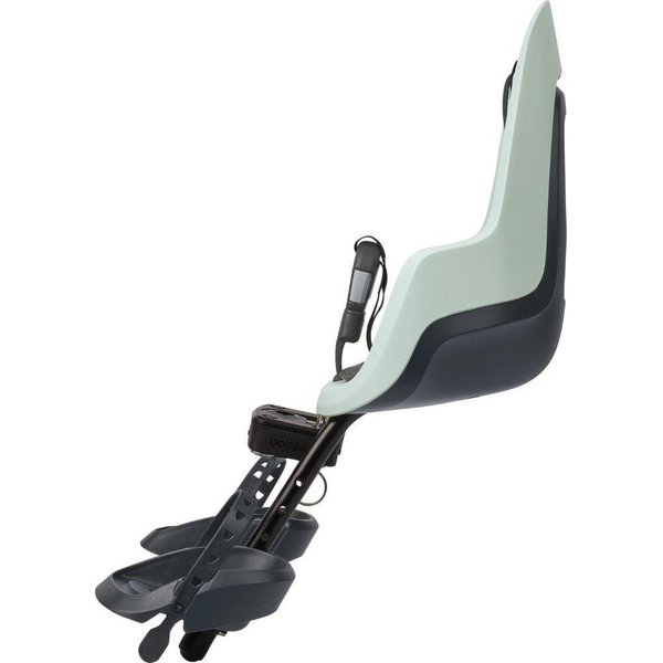 Fotelik rowerowy Bobike Mini Go + osłona przeciwwiatrowa Bobike - Marhmallow mint