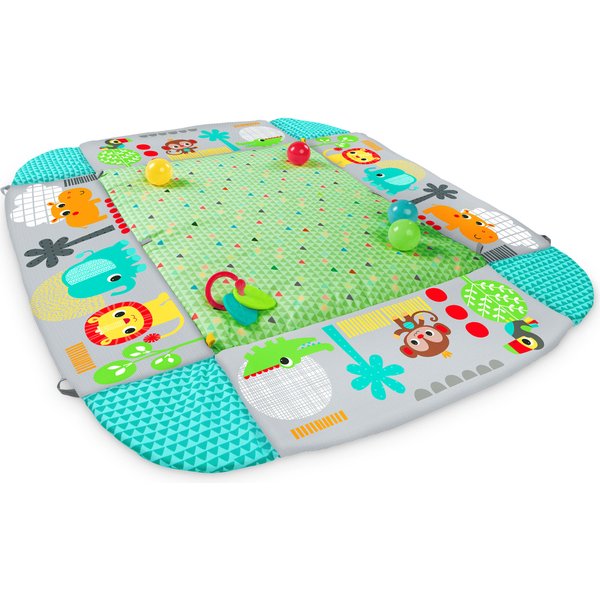 Mata edukacyjna Plac zabaw Bright Starts - deluxe z piłeczkami