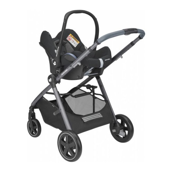 Wózek spacerowy 2w1 Zelia Maxi-Cosi - Essential Black