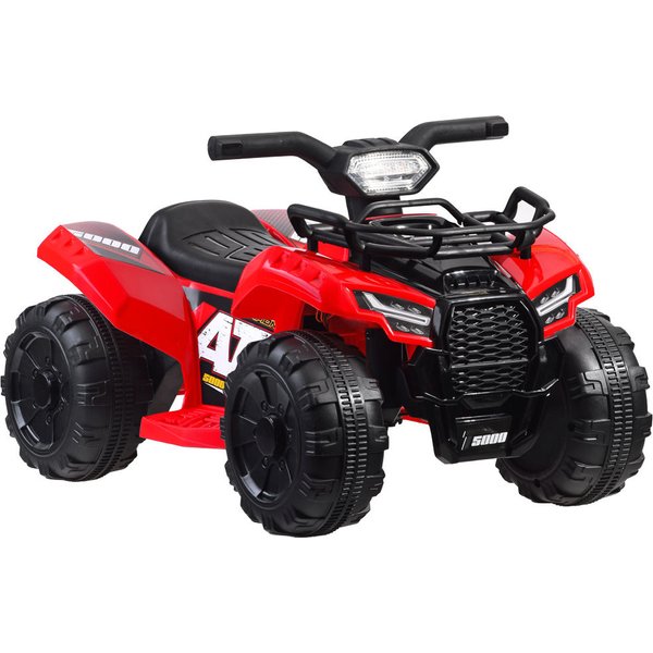 Quad na akumulator dla dziecka ze światłami Jokomisiada - czarny