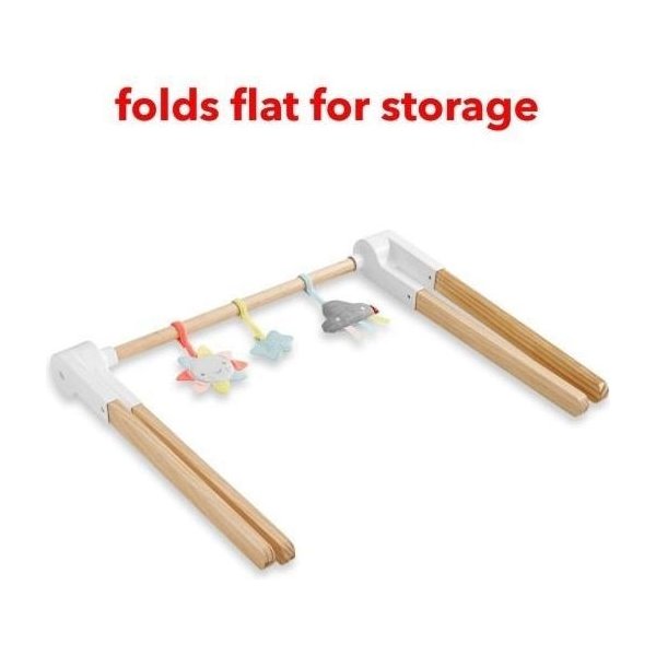 Mata edukacyjna z drewnianym stojakiem Chmurka Skip Hop