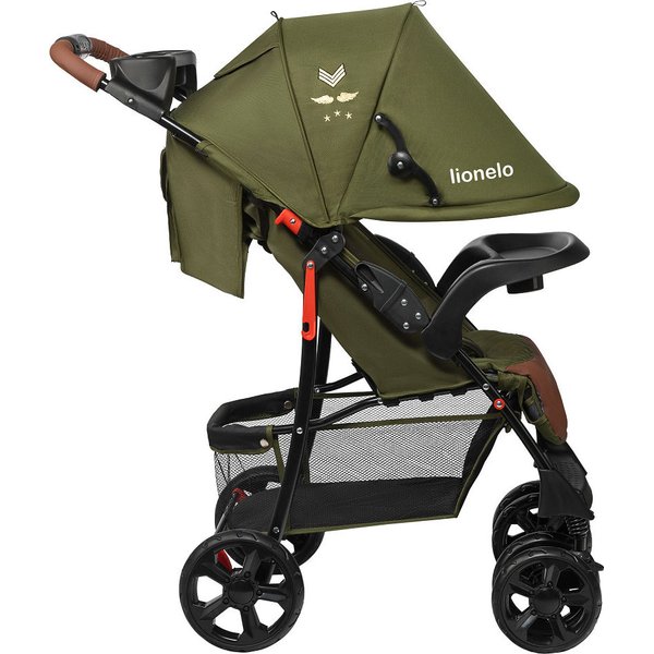 Wózek spacerowy Emma Plus Lionelo - forest green