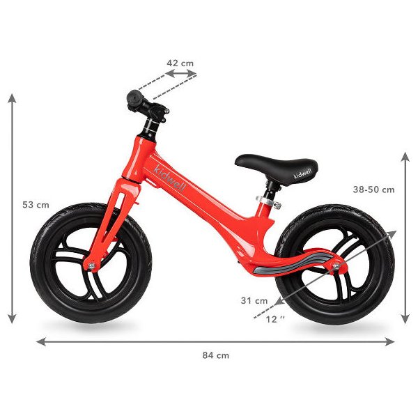 Rowerek biegowy Falcon Kidwell + kask M Smart Trike