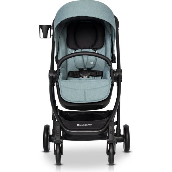 Wózek 3w1 Crox Euro-Cart + fotelik Cabrio fix Maxi-Cosi - Mineral