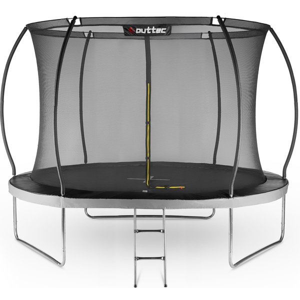 Trampolina Pumpkin 312cm 10ft Outtec - czarna/szara