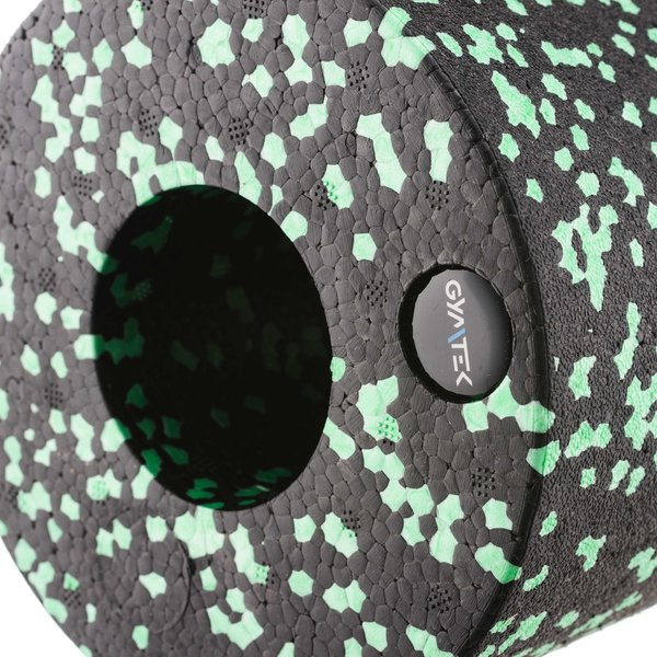 Wałek, roller do masażu EPP Gymtek - czarno-zielony