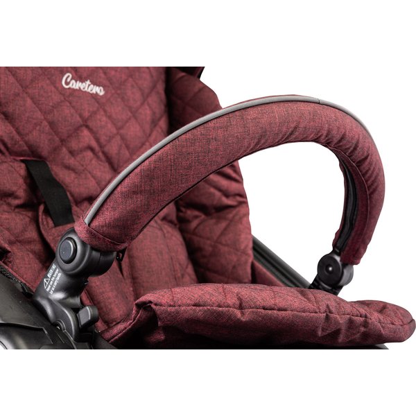 Wózek spacerowy Colosus Caretero - burgundy