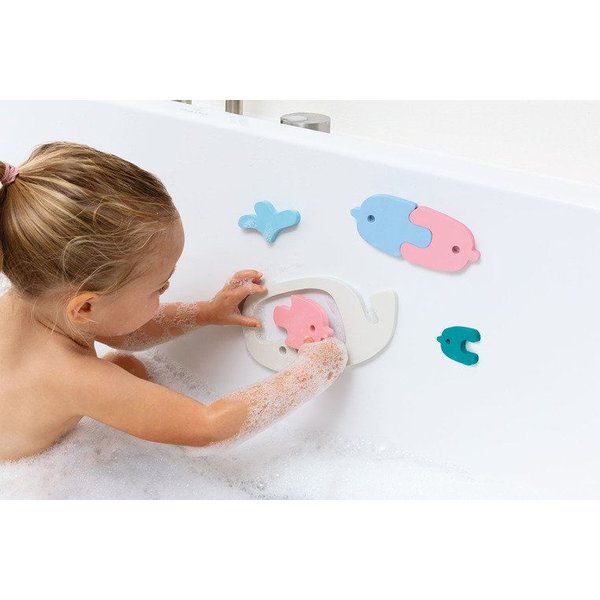 Zestaw puzzli piankowych do kąpieli Quutopia Quut - Wieloryb