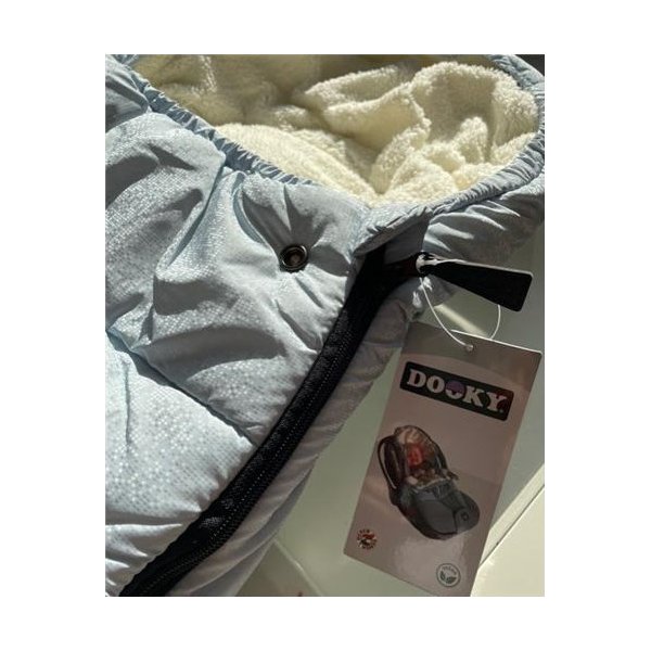 Śpiworek do fotelika 0-9m Dooky - Frosted Blue Mountain