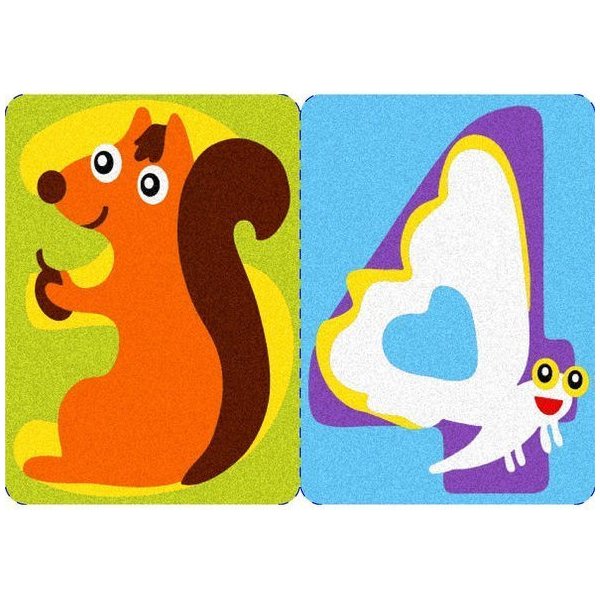 Album do kolorowania magicznym piaskiem Sabbiarelli - Cyferki