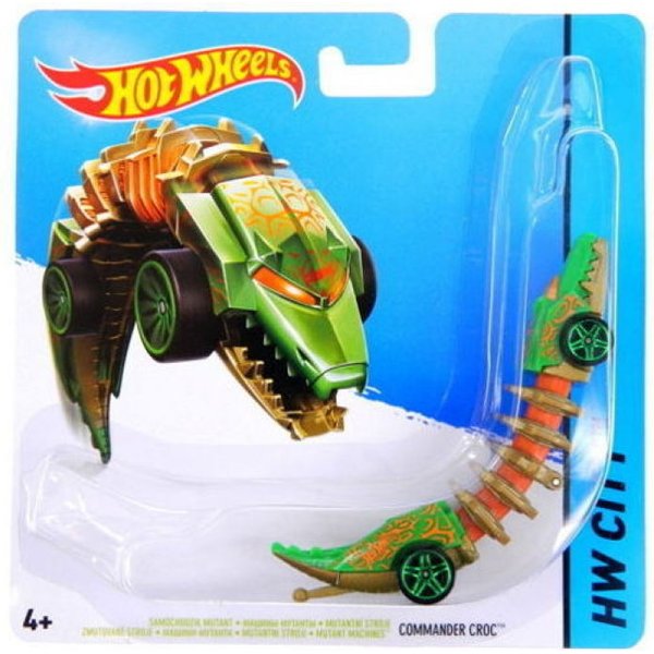 Samochodzik Mutant Hot Wheels - Commander Croc