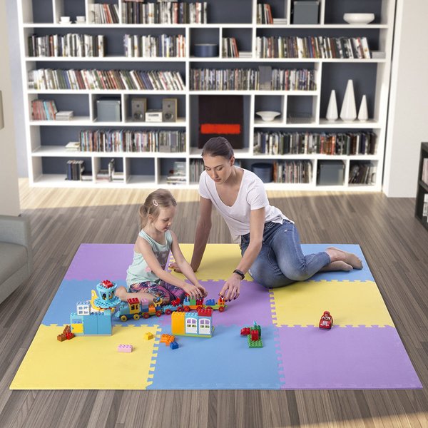 Mata amortyzująca pod sprzęt Puzzle MP10 180x180x1cm 9szt. One Fitness