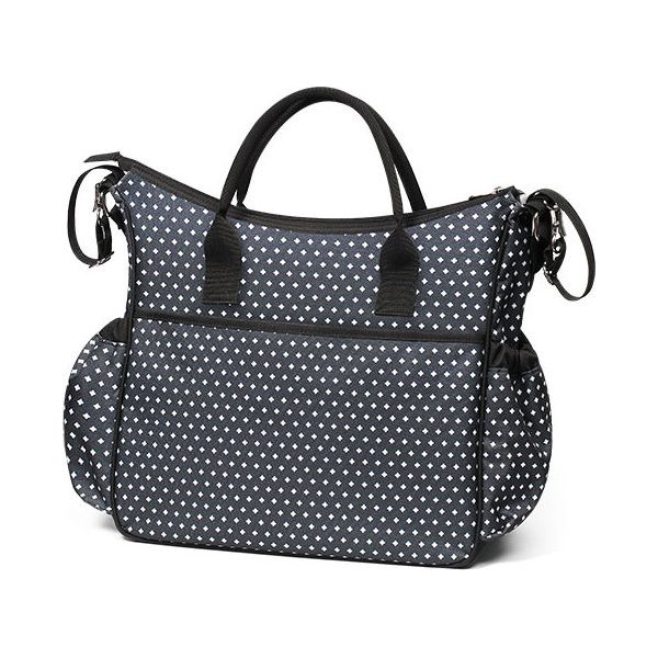 Inteligentna torba dla mamy So City BabyOno - czarno biała