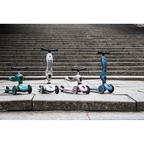 Jeździk i hulajnoga Highwaykick 2w1 Scootandride - Forest