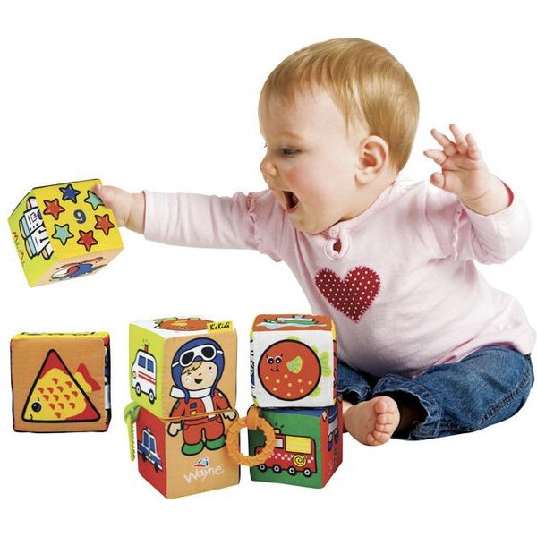 Moje pierwsze klocki edukacyjne K's Kids